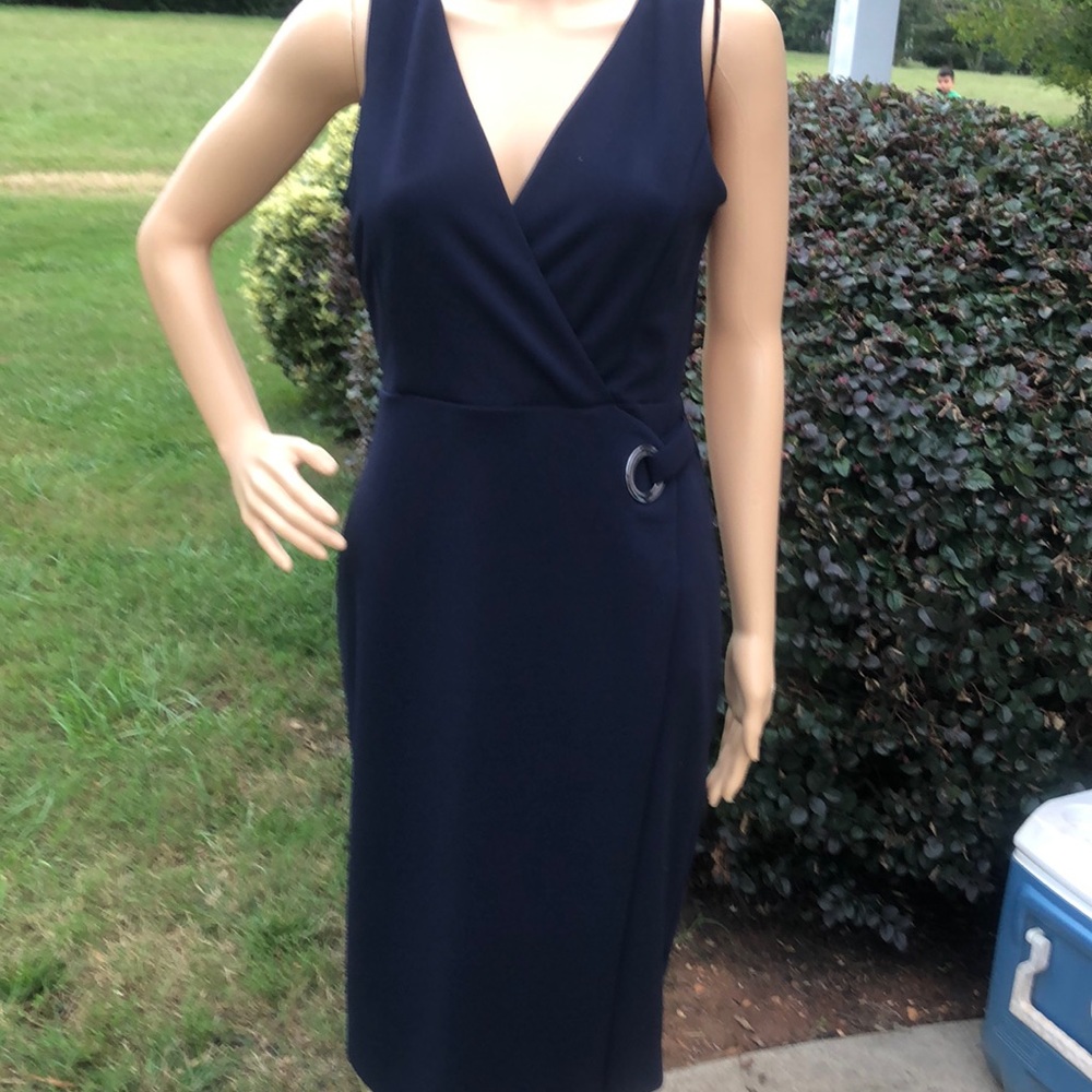 Blue dress